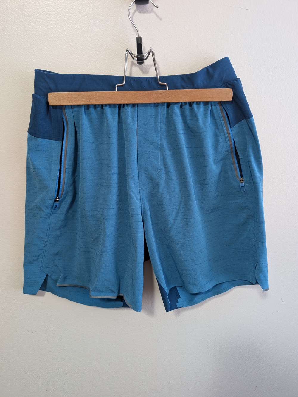 lululemon athletica Teal Blue Men's Athletic Shorts